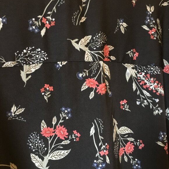 George Black Floral Tunic Top - Picture 9 of 16